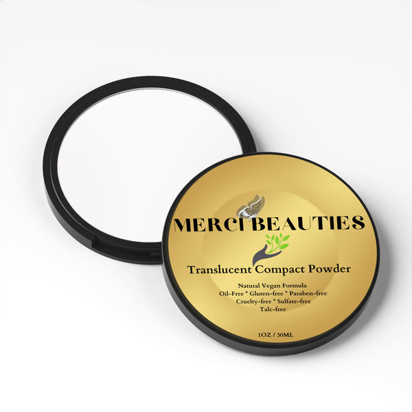 Transparent Compact Powder | Merci Beauties
